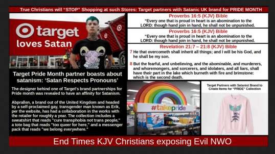 True Christians will “STOP” Shopping at such Stores: Target partners with Satanic UK brand for PRIDE MONTH