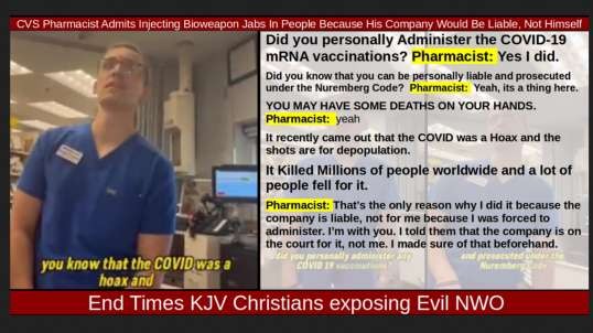 CVS Pharmacist Admits Injecting Bioweapon Jabs In People Because His Company Would Be Liable, Not Himself