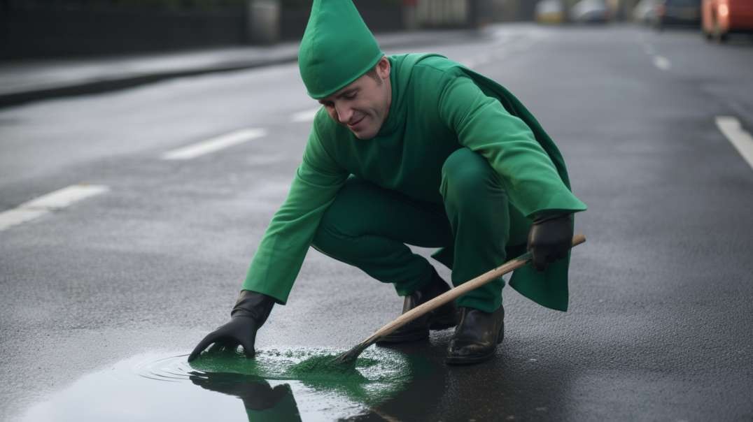 WANTED by POLICE: Pothole Robin Hood Returns to "Illegally" Fix Roads