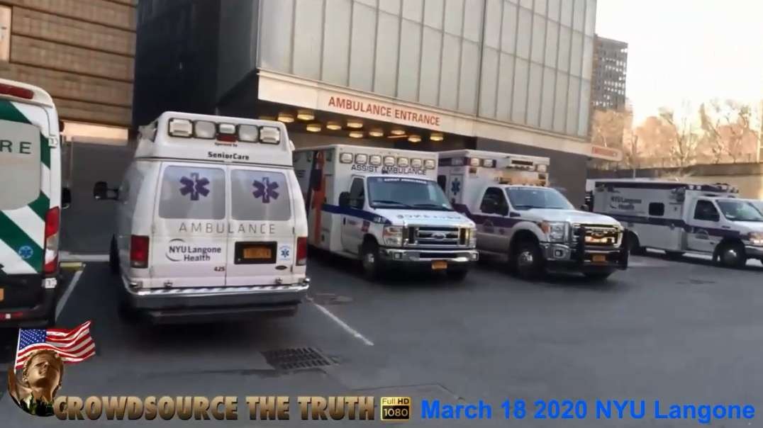 3yrs ago While You Were In Lockdown March 2020 NYC Overwhelmed Hospitals LIE NYU Langone.mp4