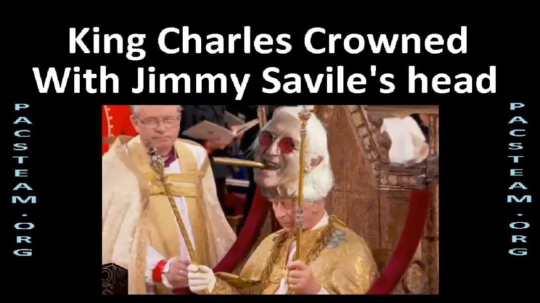 King Charles Crowned With Jimmy Savile's head