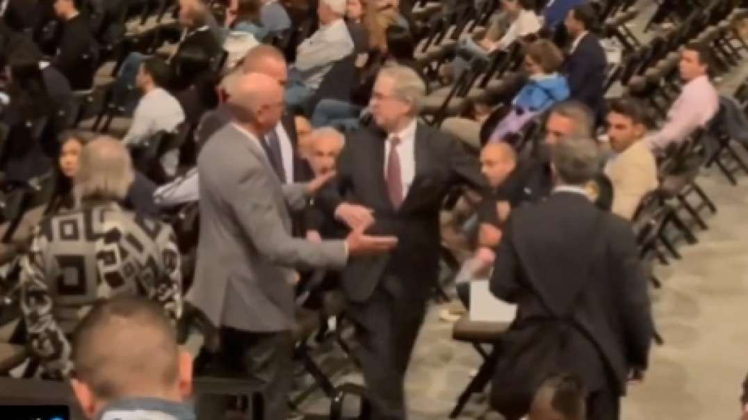 Pete Flaherty  gets arrested for calling out Berkshire's supporting Gates who hangs out with Epstein