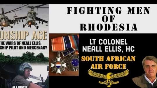 John Van Zyl Interviews Lt. Colonel Neall Ellis, Honoris Crux Recipient.  Fighting Men of Rhodesia, Episode 200.