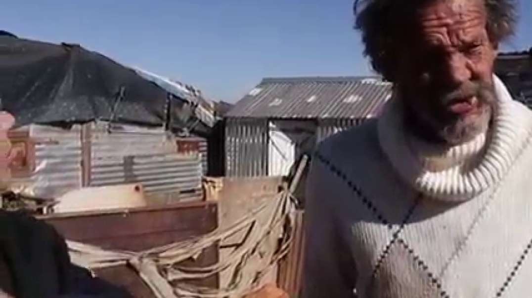 Reverse Apartheid in South Africa - White slums, black mobs steal their food