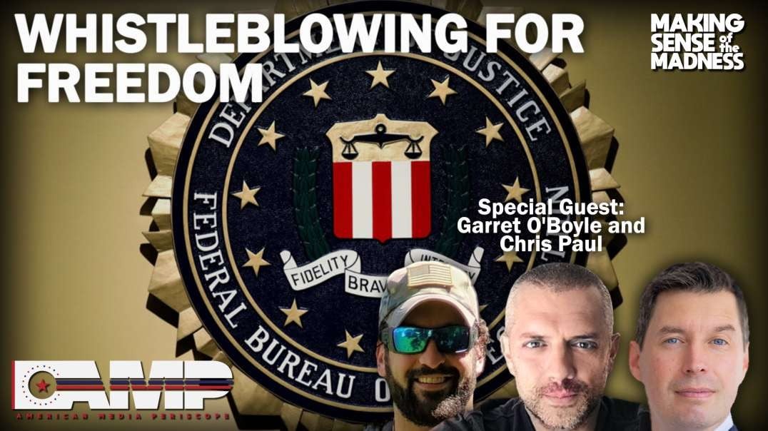 Whistleblowing For Freedom with Garret O’Boyle and Chris Paul