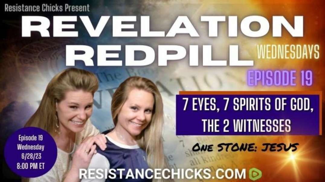 Pt 2 11. Revelation Red Pill Seven Eyes, Seven Spirits of God, 2 Witnesses, One STONE, JESUS