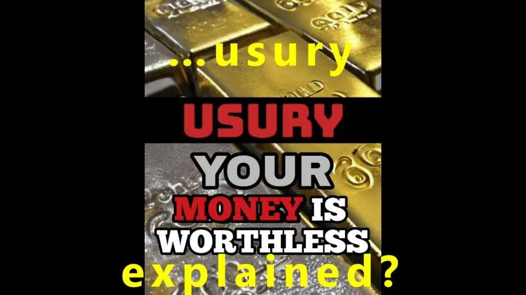 …usury explained?