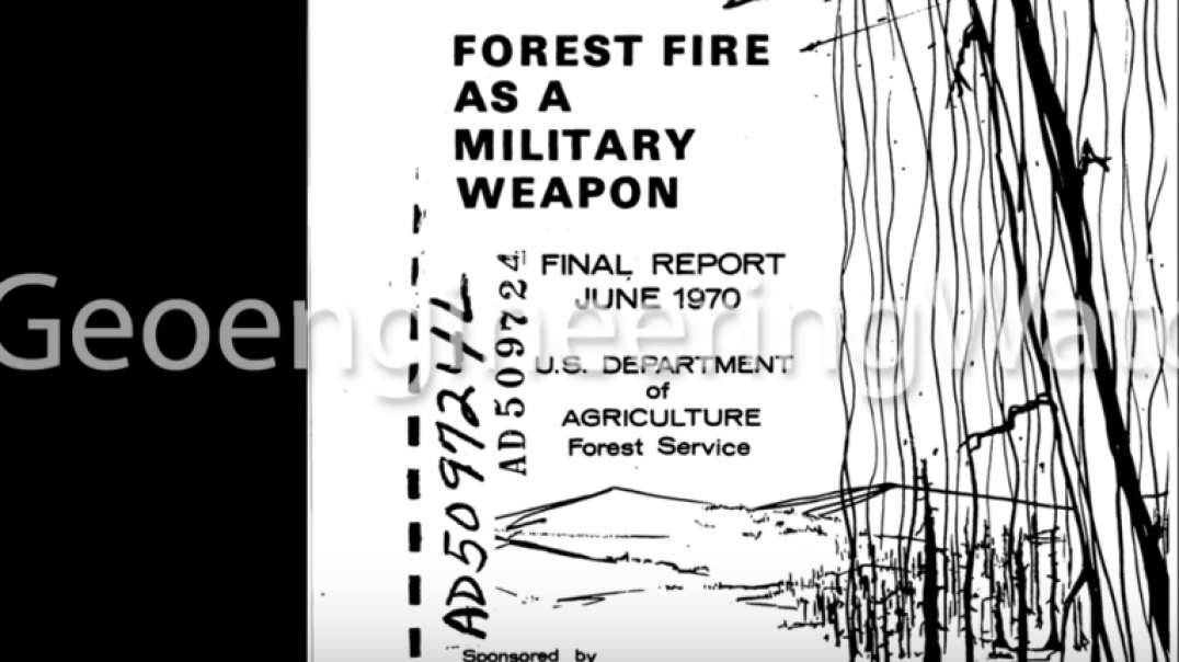 Wildfires As A Weapon- US Freemasons Within Military Exposed