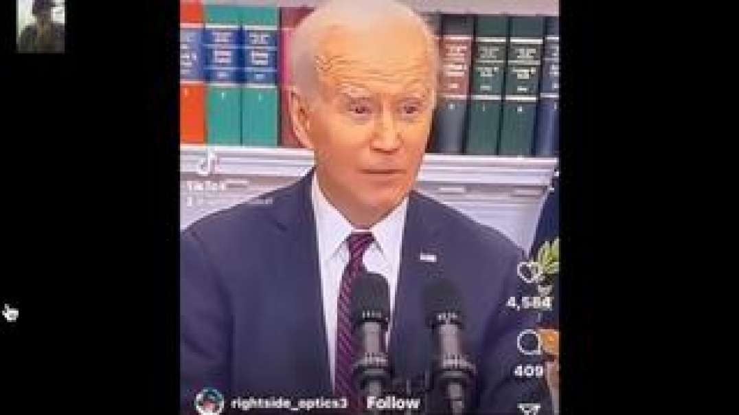 Biden Gets Sandbagged,  Trolled on Social Media, and with  Sagging Forehead