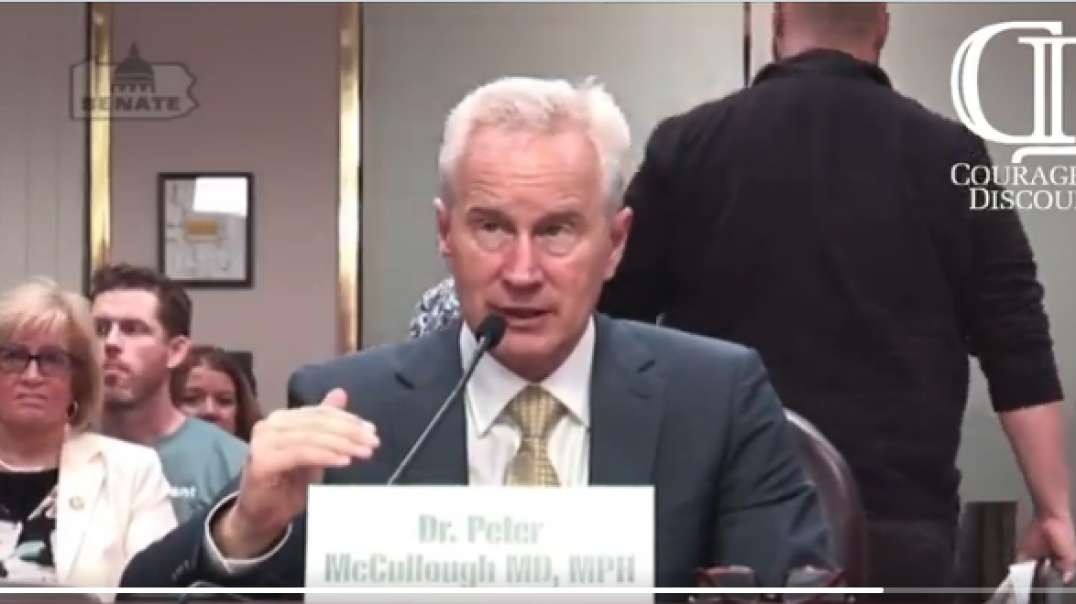 Dr. McCullough Testifies in the Pennsylvania Senate