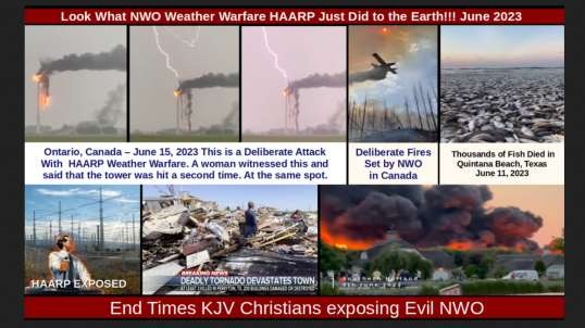 Look What NWO Weather Warfare HAARP Just Did to the Earth!!! June 2023