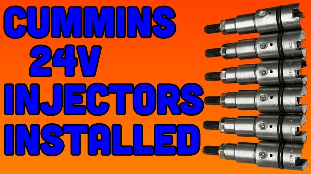 How To Install Cummins 24V Injectors, II 6x.016 SAC style, Dodge 98.5 - 02 Trucks