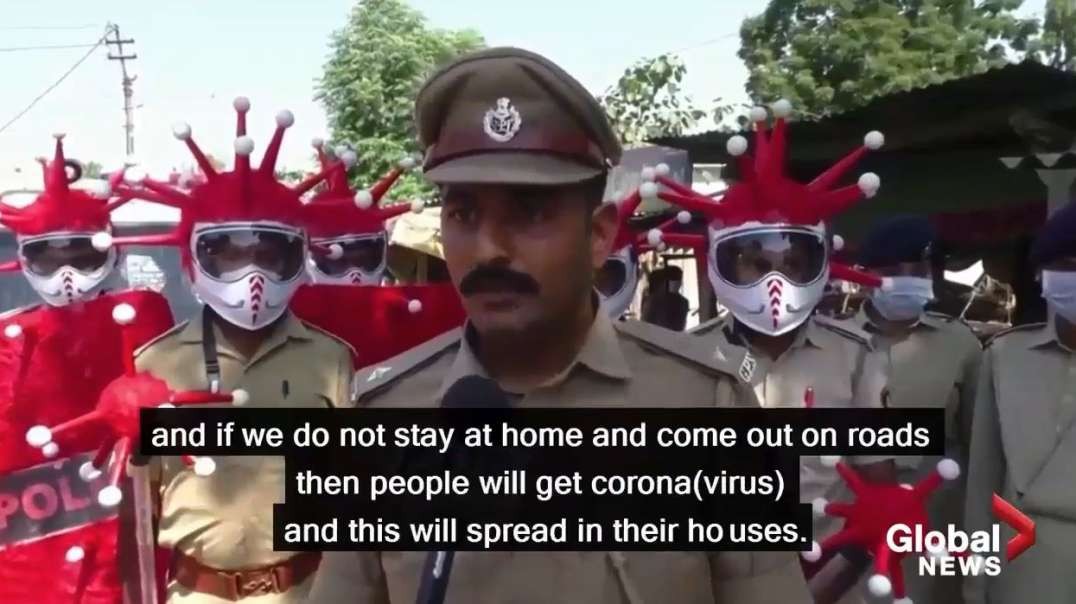 3yrs ago Covid Clown World Show June 2020 India Scary Coronavirus Police State Covid-19 Lockdowns.mp4