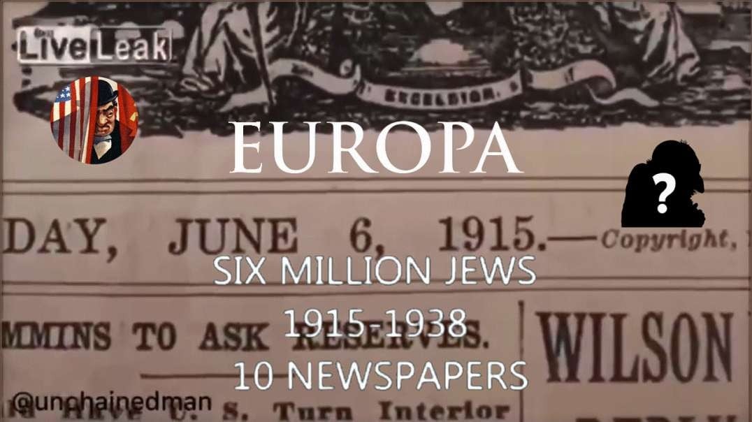 🤔 6 000 000 DE JUIFS ? Les mensonges de l'Holocauste