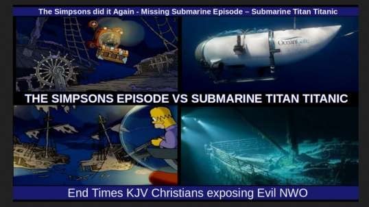 The Simpsons did it Again - Missing Submarine Episode – Submarine Titan Titanic