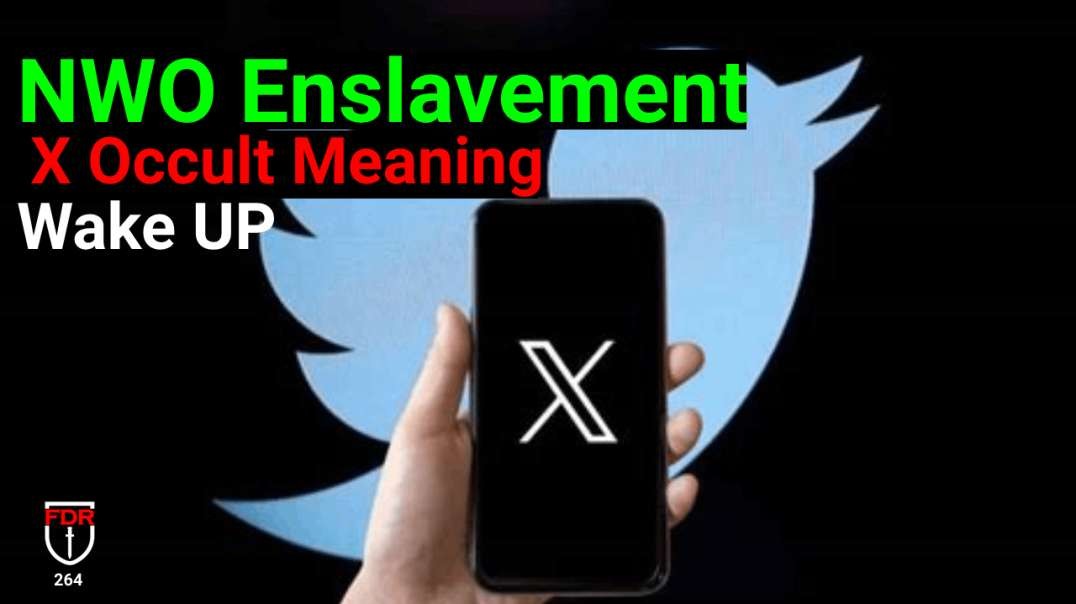 Occult Symbolism of the  Twitter X Logo - End of Days Beast System