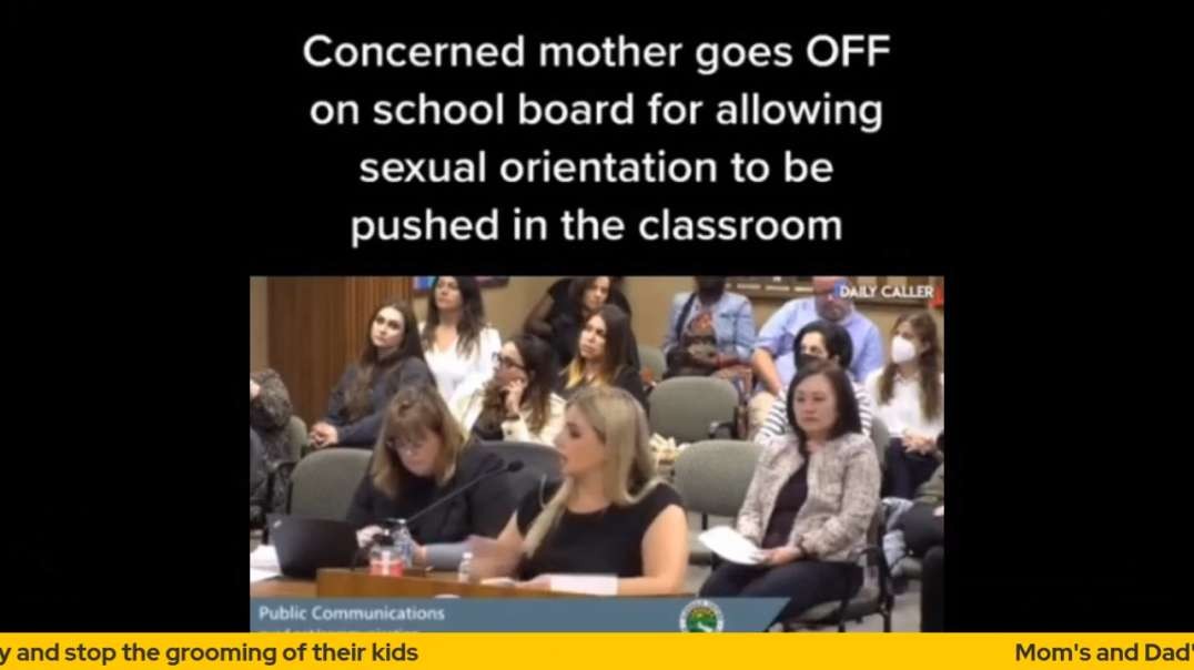 Mom's and Dad's Destroys CRT Narrative At School Boards, and try and stop the grooming of their kids