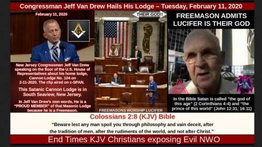 Congressman Jeff Van Drew Hails His Lodge – Tuesday, February 11, 2020