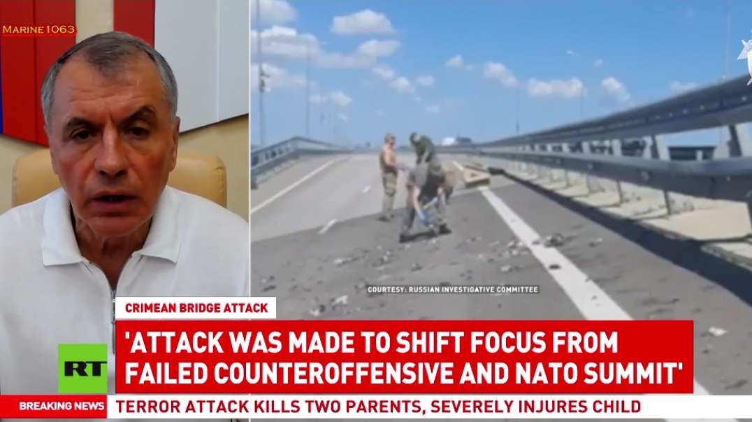 Crimean Bridge Attacked Due to NATO's Failure in Ukraine