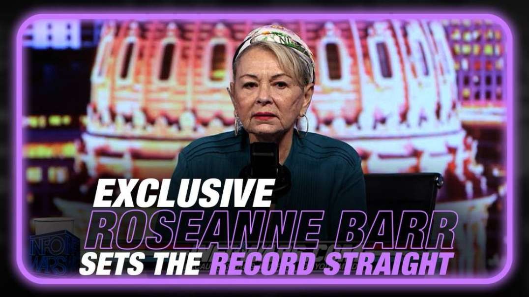 IMPORTANT EXCLUSIVE- Roseanne Barr Sets the Record Straight with Alex Jones on the Holocaust and More!