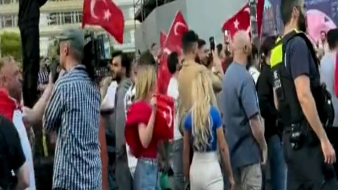 This is not Turkey.  These protesters yelling ‘Allahu Akbar’ are in Germany.  Europe is in big, big trouble.