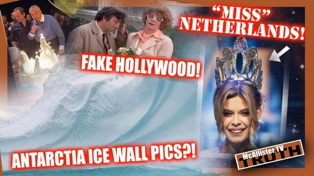 HOLLYWOOD CONVERSIONS! WIKILEAKS ANTARCTICA PIX! MARILYN'S FOREHEAD! ICE WALL!