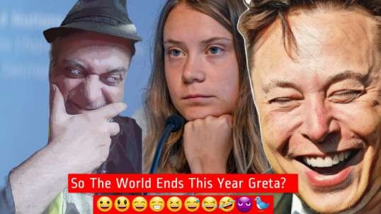 Greta Thunberg Is Mocked For World Ending Tweet. 😀😃😄😁😆😅😂🤣😈🐦