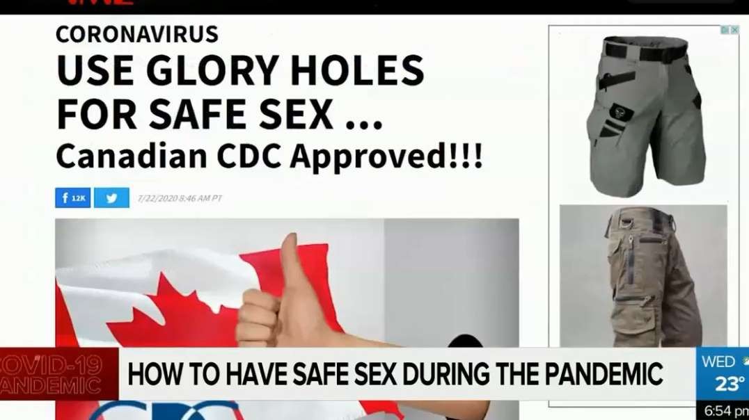 3yrs ago 7-25-20 Expert Genius Health Officials Guidelines for Covid-19 Sex Glory Holes Coronavirus Masks Lockdowns.mp4