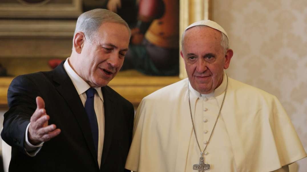 Bibi and pope francis talking about Jesus