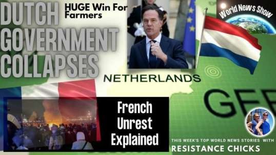 Dutch Government Collapses- Win For Farmers; French Unrest Explained World News 7/9/23