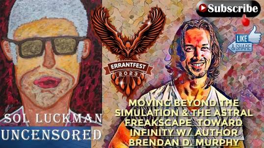 🫨 Moving beyond the Simulation & the Astral Freakscape toward Infinity w/ Author Brendan D. Murphy