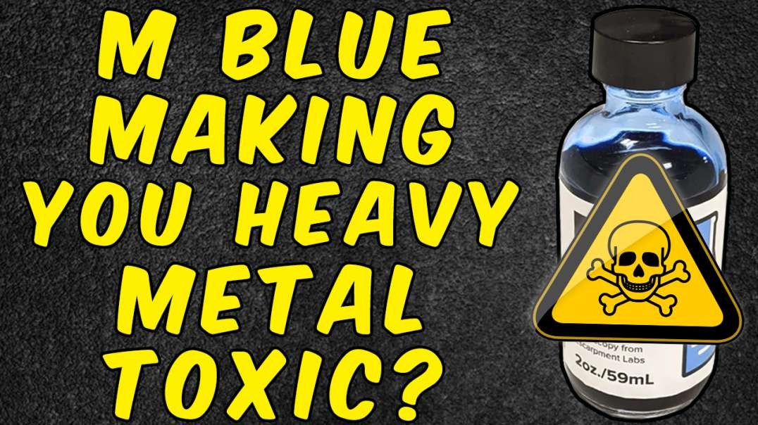 Is Your METHYLENE BLUE Making You HEAVY METAL TOXIC?