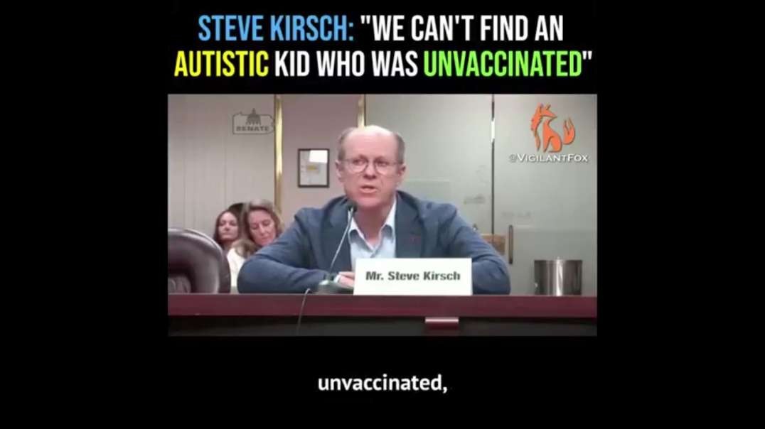 Unvaccinated children = no autistic children
