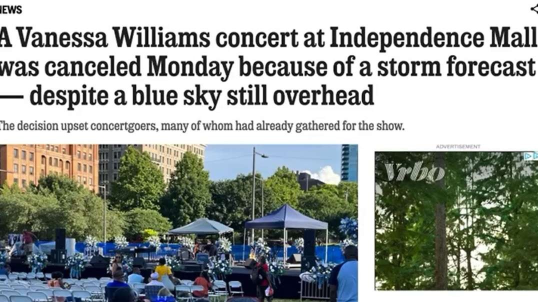 quantumofconscience Climate Cult Goofballs Philly Concert Cancelled Under Blue Sky Al Bore Tactics.mp4
