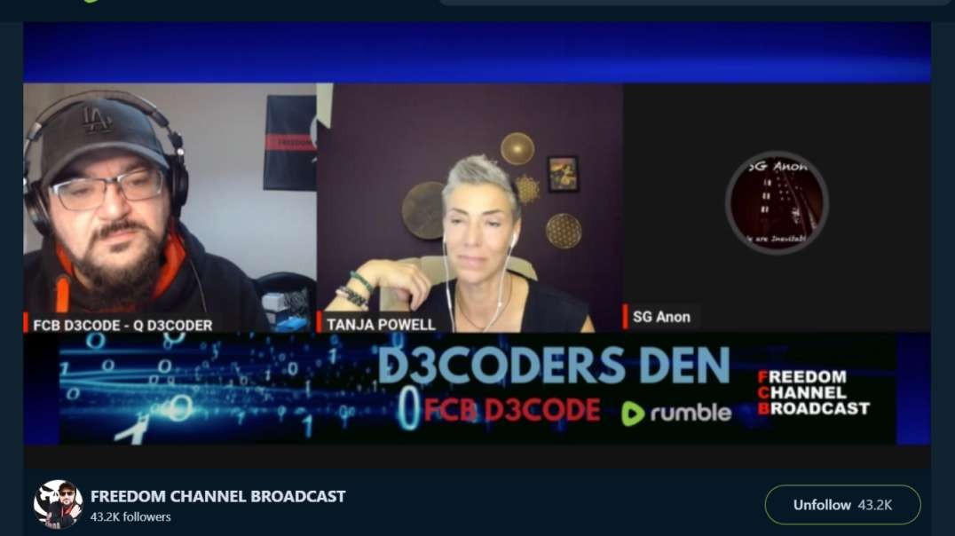 FCB Decode Interviews  SG-ANON LIVE HOSTED BY TANJA - D3CODERS DEN