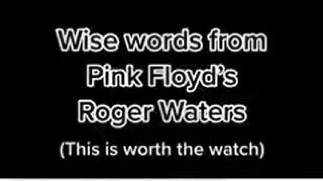 Words from Musician Roger Walter of Pink Floyd To Joe Biden.