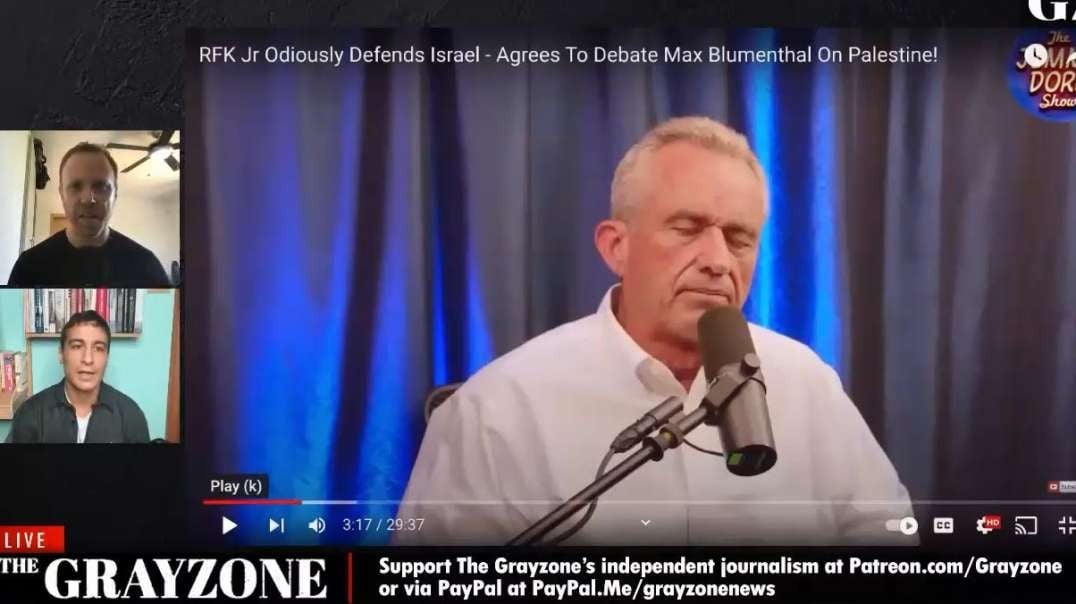 thegreyzone Max Blumenthal Discusses RFKjr - Bobby and the Lobby 8-4-23 The Grayzone live.mp4