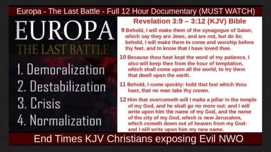 Europa - The Last Battle - Full 12 Hour Documentary    MUST WATCH