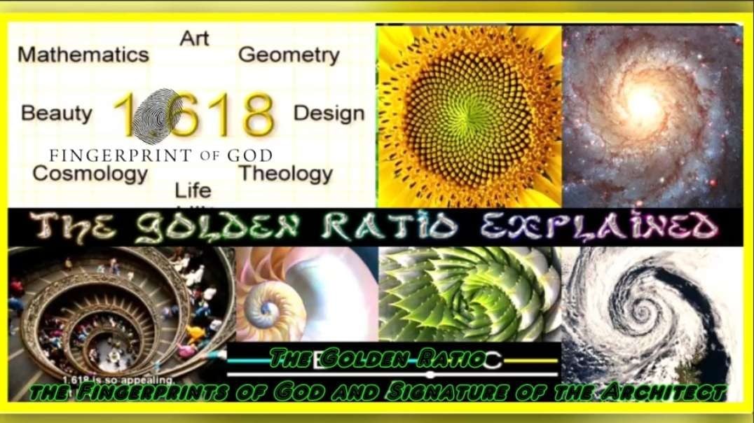 The Golden Ratio - The Fingerprints of God and Signature of the Architect