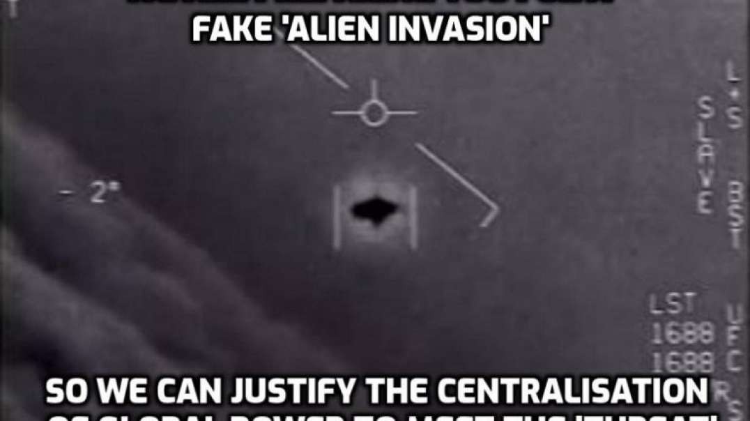 FAKE ALIEN INVASION AND IT ALMOST OVER FOR HUMANITY IF WE DON'T DO SOMETHING SOON WHERE DONE.