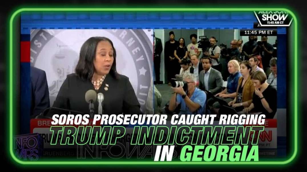 VIDEO- Soros Prosecutor Caught Rigging Trump Indictment in Georgia