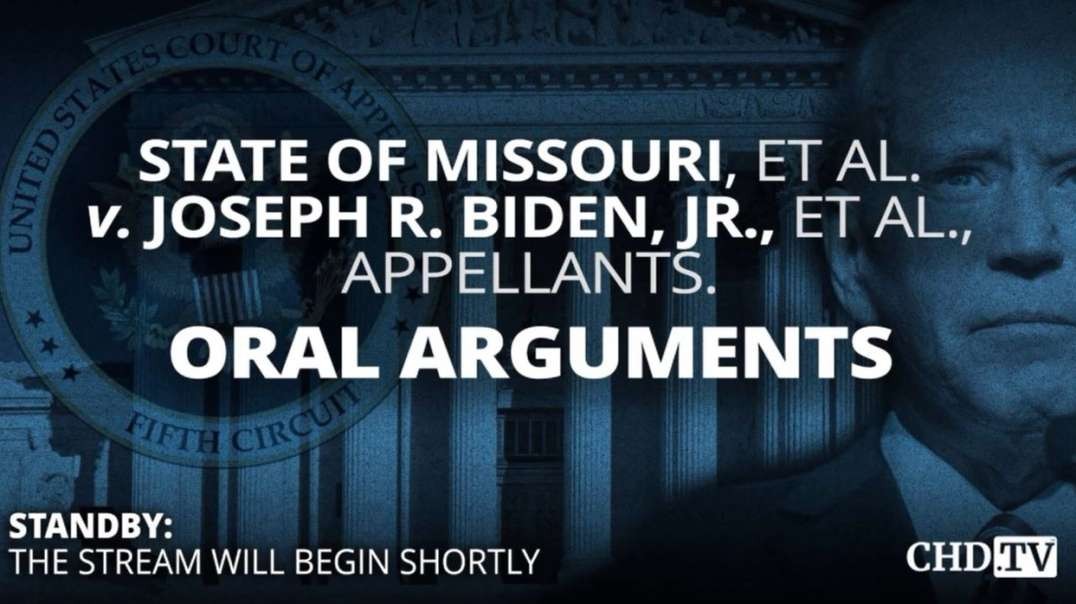 8-10-23 ORAL ARGUMENTS State of Missouri, Et Al. v. Joseph R. Biden.mp4