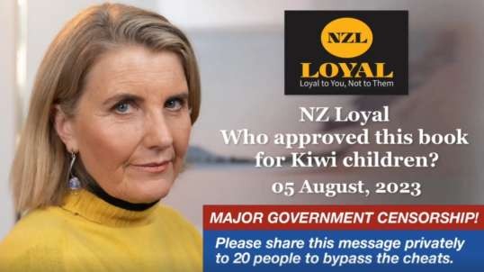 NZLoyal - Who Approved This Book For Kiwi Children