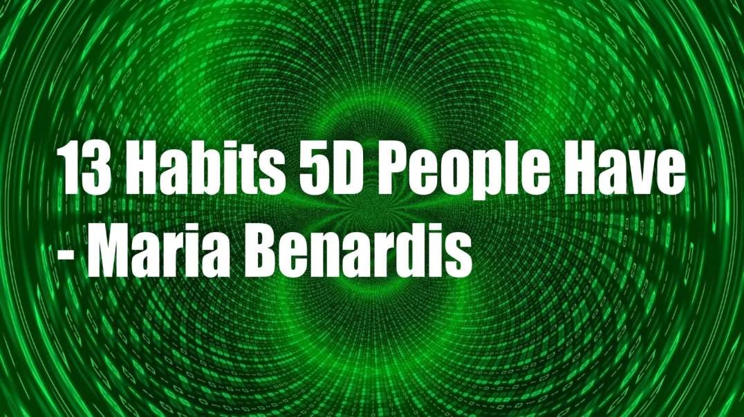 13 Habits 5D people Have