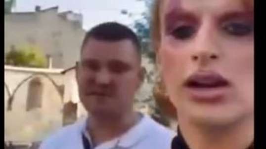 Ukrainian neo-Nazi apologizes for attacking transgender woman
