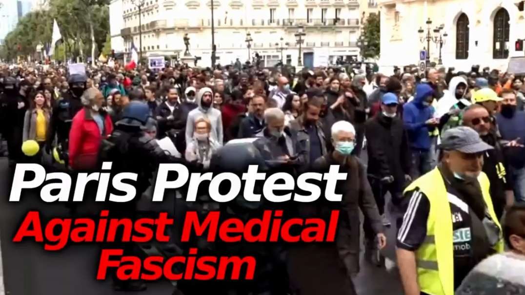 2yrs ago Aug 7th Paris France Multiple Cities Massive Anti-Vaccine Passport Protests Demos Liberté Manifestations.mp4