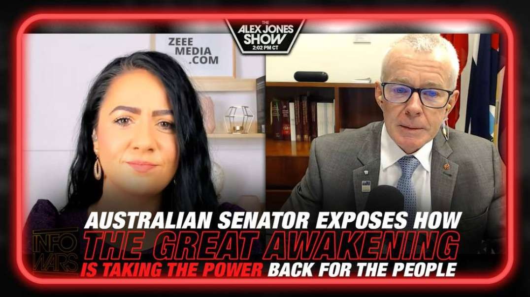 Queensland Senator Exposes Crumbling Stranglehold on Australians Under The Great Awakening