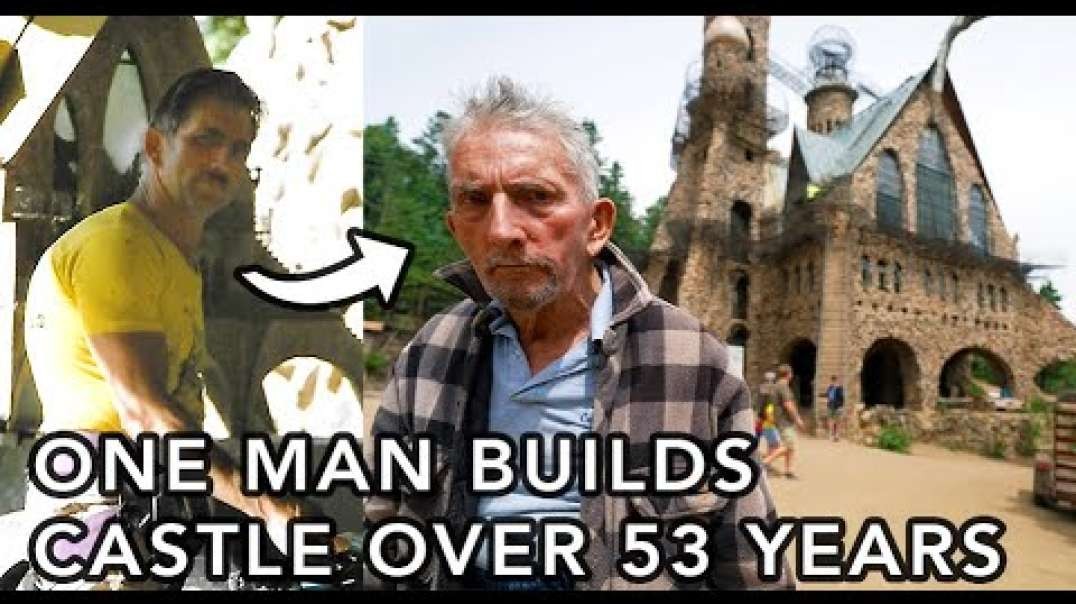 Castle Built over 53 Years by 1 Man, Meet Jim Bishop 720p HD COOLEST THING I'VE EVER MADE EP21
