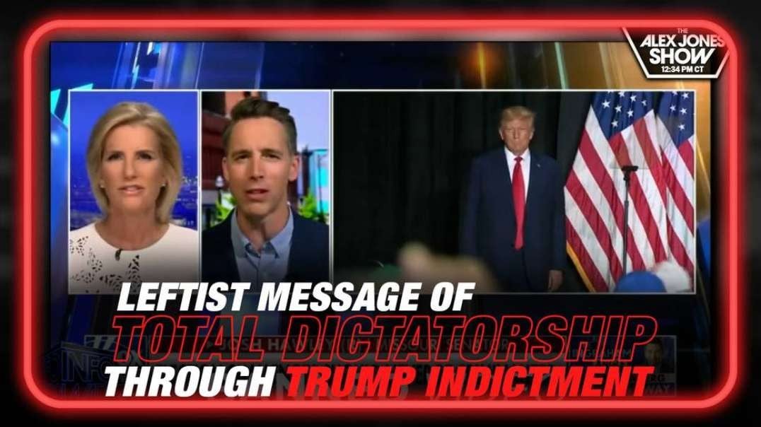 VIDEO- Sen. Josh Hawley Calls Out Leftists for Sending a Message of Total Dictatorship Through Trump Indictment