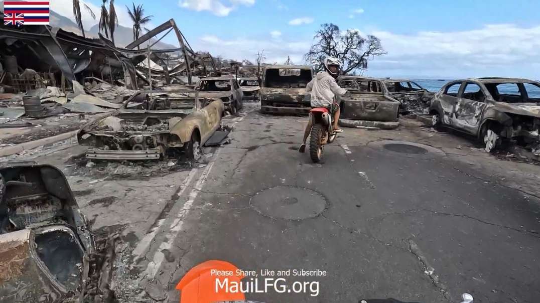Lahaina Maui Fires After The Massive Destruction Rare On Scene Footage pt4 Aug 10th hawaiirealestate.mp4